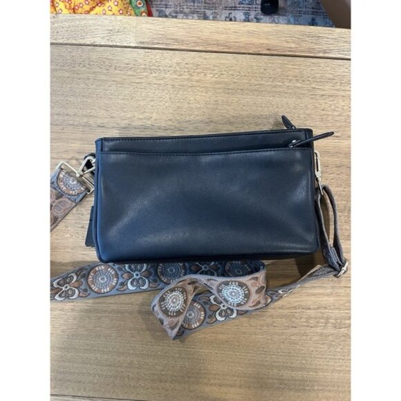 TWELVE little Black Diaper Clutch Shoulder Crossbody Bag - Picture 6 of 7